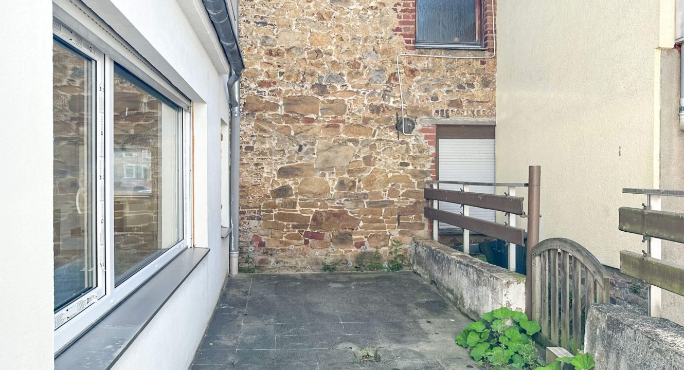 Terrasse Haus in Linden-Neusen bei Würselen zu vermieten über Immobilienmakler Koch Immobilien