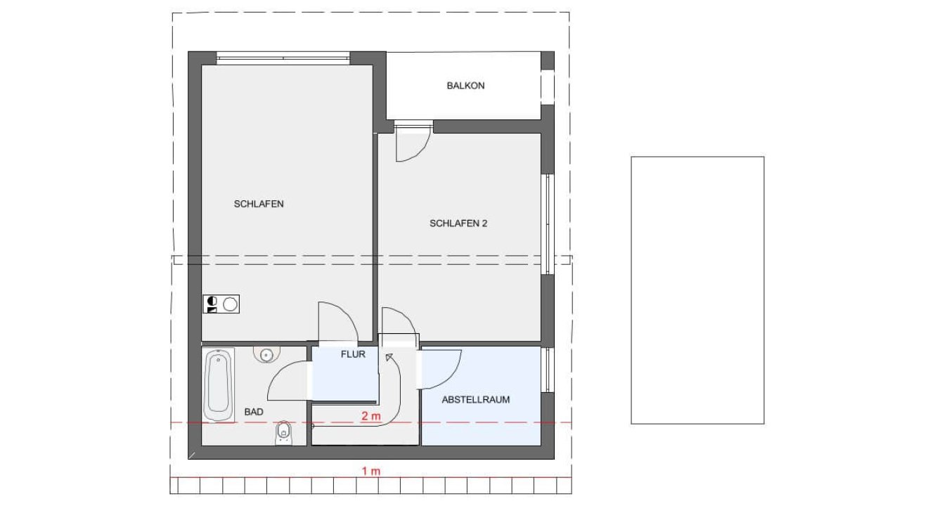 Grundriss Obergeschoss