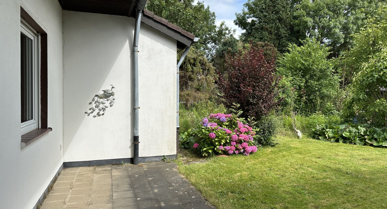 Terrasse Bungalow in Setterich über Makler Koch Immobilien zu verkaufen