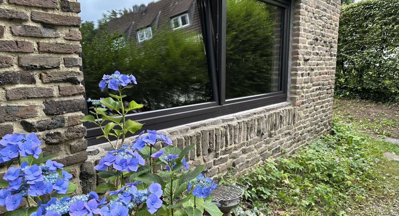 Terrasse Zimmer möblierte Wohnung in Aachen am Preusweg - Immobilienmakler Koch