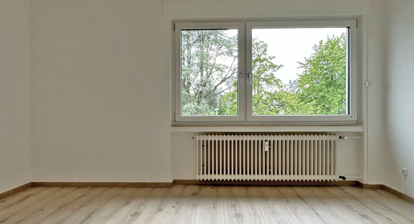 Schlafzimmer Wohnung Aachen-Eilendorf über Immobilienmakler Koch Immobilien
