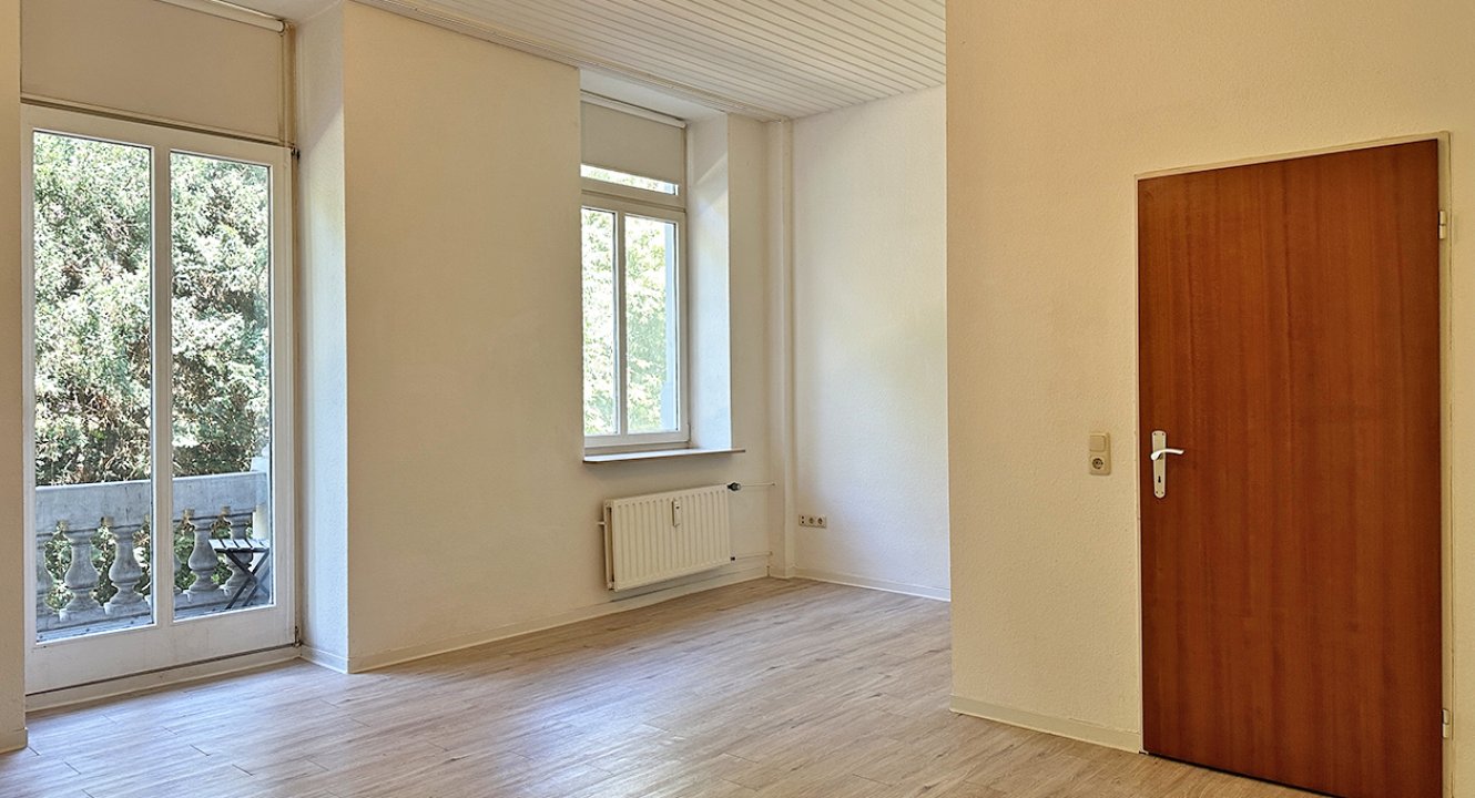 Wohnraum in Wohnung auf der Saarstraße Aachen über Koch Immobilien Immobilienmakler